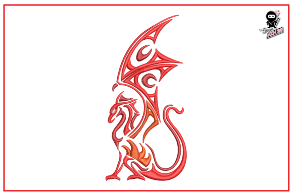 Dragon Silhouette Embroidery: A Seller’s Review
