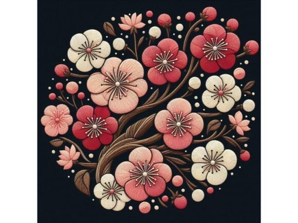 Evaluating An Embroidery Art-inspired Piece with Th