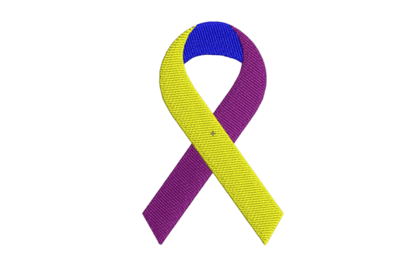 Review: Bladder Cancer Ribbon Embroidery Design