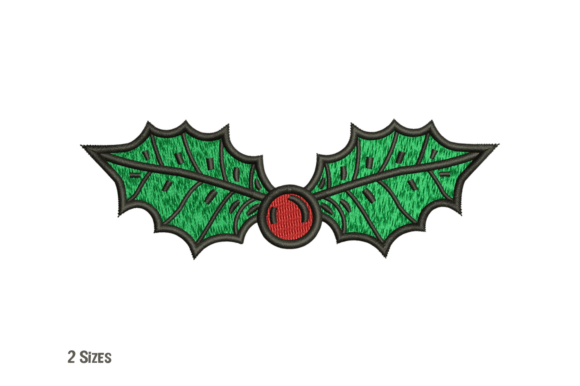 Review: Christmas Leaves Embroidery Design