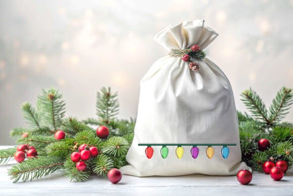 Review: Christmas Light Border 6 Bulb Embroidery