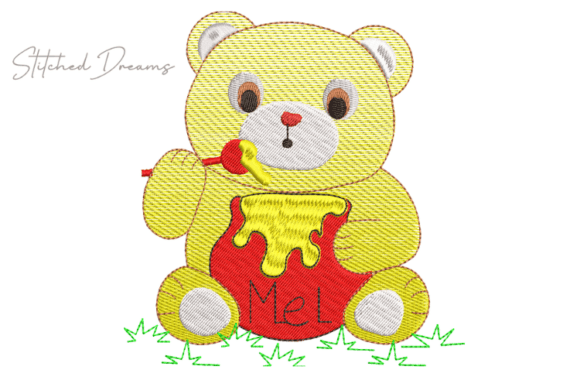 Review: Honey-Loving Teddy Bear Embroidery Design