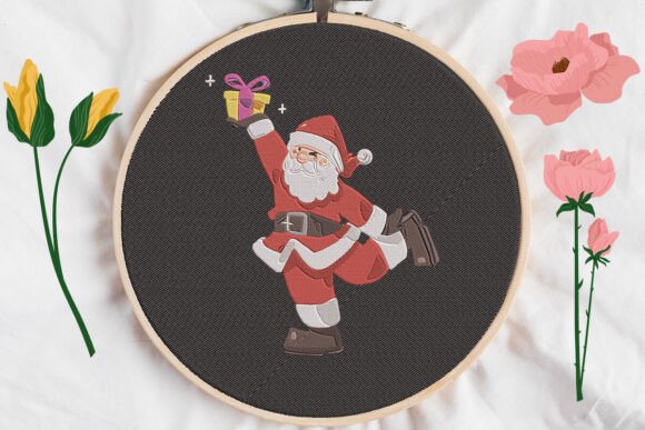 Review: Santa Claus Christmas Embroidery for Makers