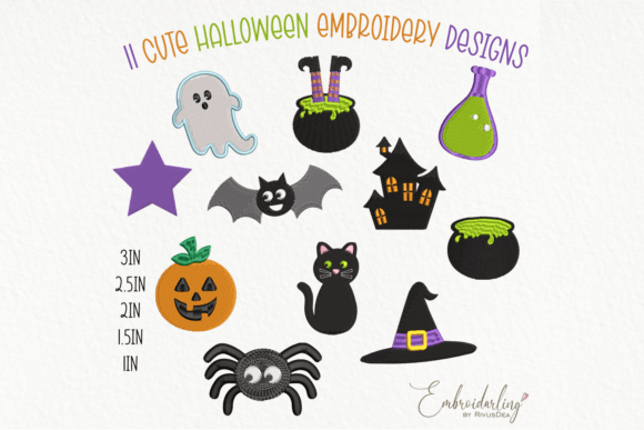 Reviewing Cute Halloween Staff Machine Embroidery