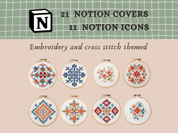 Reviewing Embroidery and Cross Stitch Notion Icons