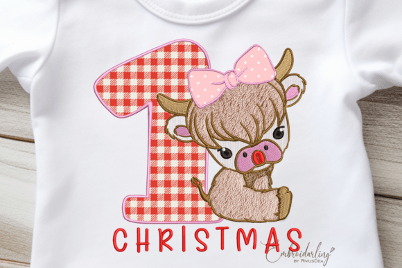 Reviewing My 1st Christmas Embroidery Applique