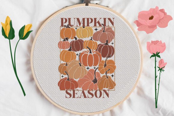 Reviewing Pumpkin Season Embroidery for Holiday Sales