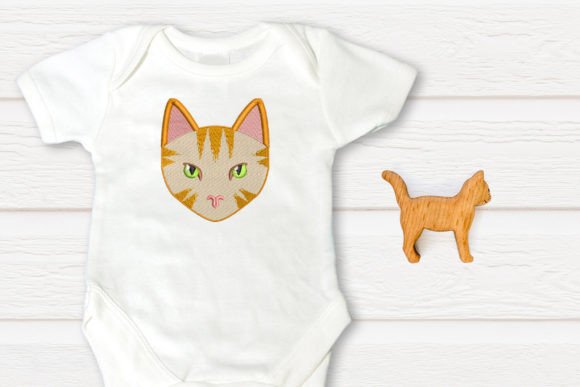 Reviewing Realistic Cat Face Mini Embroidery for Etsy Shops