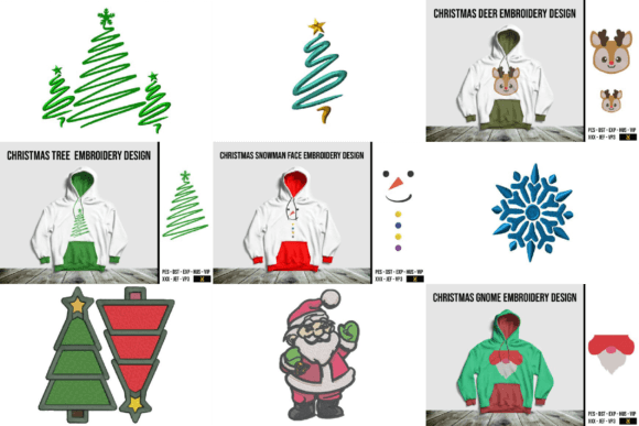 Reviewing the Christmas Embroidery Set for Real Projects