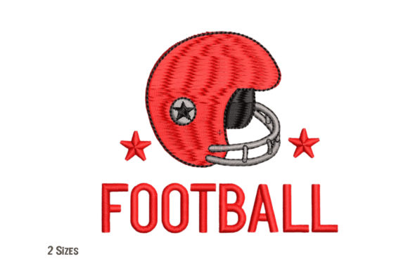 Reviewing the Football Helmet Embroidery Design