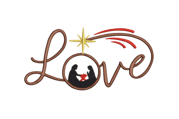 Reviewing the Love Nativity Embroidery Design
